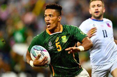 Neil Powell - Angelo Davids - Blitzboks - Clinical Blitzboks cruise into QFs as Cape Town stage set for World Cup fairytale - news24.com - South Africa - Ireland -  Cape Town - county Brown - Chile
