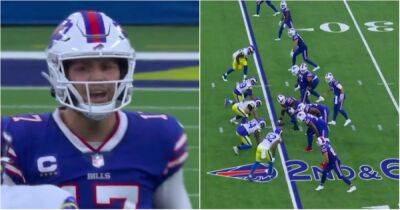 Josh Allen: Buffalo Bills QB had hilarious audible call during rout over LA Rams