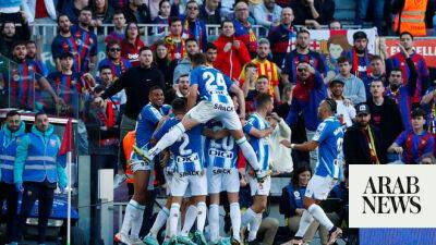 Barcelona held 1-1 at home by Espanyol after World Cup break
