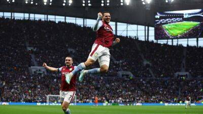 Antonio Conte - Aston Villa - Steven Gerrard - Hugo Lloris - Daniel Levy - Unai Emery - Tottenham slump to Villa defeat as top four hopes suffer blow - channelnewsasia.com - Manchester - France