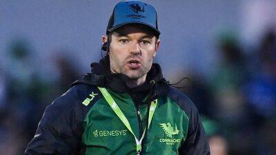 Connacht boss Andy Friend not expecting more coaches to leave with Munster-bound Mossy Lawler