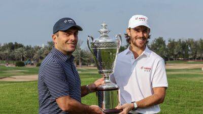 Tommy Fleetwood - Ryder Cup - Luke Donald - Francesco Molinari - Thomas Bjorn - Nick Faldo - Paul Macginley - Hero Cup in Abu Dhabi aims to be 'as close to Ryder Cup as possible', says Fleetwood - thenationalnews.com - Britain - Abu Dhabi - Ireland