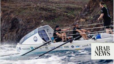 Arabian Ocean Rowing Team pass final checkpoint in historic Atlantic adventure