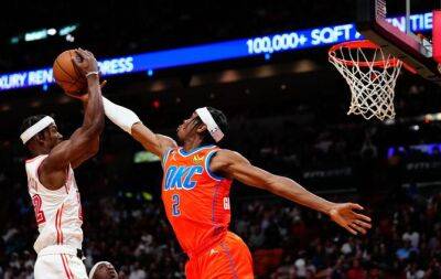 Joel Embiid - Miami Heat - Erik Spoelstra - Jimmy Butler - Butler stars as Heat break free-throw record to down Thunder - beinsports.com -  Detroit -  Oklahoma City - state Utah -  Philadelphia