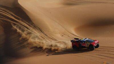 Rallying-Frenchman Loeb takes his fourth Dakar stage win in a row