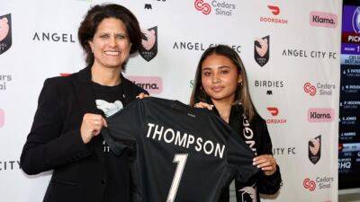 Angel City selects high school student Alyssa Thompson with No. 1 pick of NWSL draft - channelnewsasia.com -  Angel - Los Angeles -  Los Angeles - state California