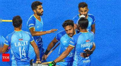 India light up the Hockey World Cup, beat Spain to open campaign - timesofindia.indiatimes.com - Spain - India