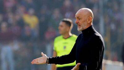 Stefano Pioli - Milan must raise their level in Lecce clash, says Pioli - channelnewsasia.com