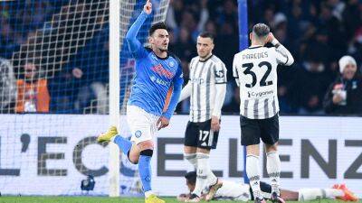 European wrap: Napoli run riot against Juventus to extend Serie A lead