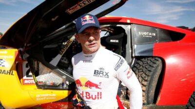 Nasser Al-Attiyah - Carlos Sainz - Rallying-Loeb sets Dakar record with sixth stage win in a row - channelnewsasia.com - Qatar - Finland - Spain - Saudi Arabia - Bahrain -  Dakar