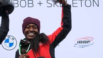 Canada's Cynthia Appiah slides to World Cup monobob bronze in Germany