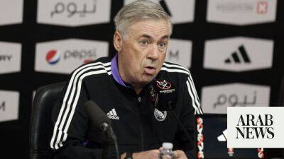 Frank Lampard - Carlo Ancelotti - Real Madrid still hungry for success: Ancelotti - arabnews.com - France - Spain - Australia - Saudi Arabia -  Riyadh -  Brighton - Liverpool
