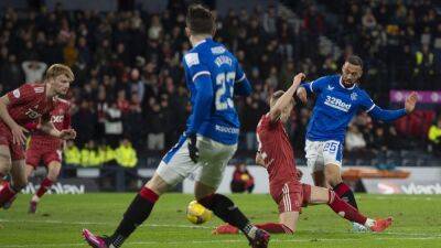 Rangers require extra-time winner to dispatch Aberdeen and book Celtic final date in Viaplay Cup