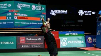 Badminton king Axelsen secures Malaysia Open title