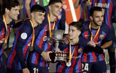 Barca's young stars hoping Super Cup trophy is first of 'new era'