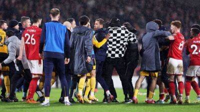 Forest and Wolves charged by FA after Carabao Cup brawl