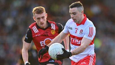 Penalties needed as Ulster champions Derry beat Down to book McKenna Cup final spot, Cork advance in McGrath Cup