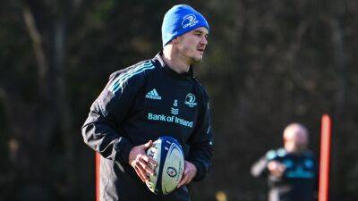 Johnny Sexton 'looking lively' on return to Leinster training
