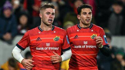 Gavin Coombes - David Ribbans - Keatley: Confident Munster starting to show more flair - rte.ie - Italy - county Graham