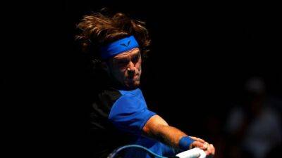 U.S.Open - Dominic Thiem - Rublev tames Thiem, Sabalenka and Garcia stroll as Melbourne sizzles - channelnewsasia.com - Russia - Ukraine - Australia - Austria - Belarus - county Park