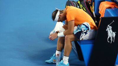 Rafael Nadal - Andy Murray - Marin Cilic 252 (252) - David Ferrer - Rafael Nadal's injury woes at the Australian Open - channelnewsasia.com - Usa - Australia - county Mcdonald - county Park