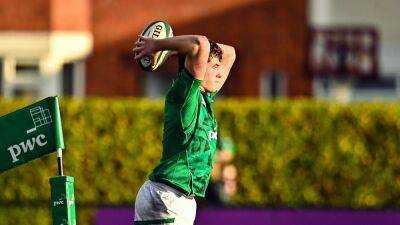 Richie Murphy - Paddy Maccarthy - Richie Murphy names Ireland Under-20 squad for Six Nations - rte.ie - Italy - Ireland