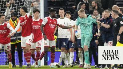 Rafael Nadal - Emma Raducanu - Aaron Ramsdale - Paris Saint-Germain - Arsenal reveal ‘anti-Semitism’ incidents after Spurs clash - arabnews.com - Australia - county Bucks - Saudi Arabia - Palestine