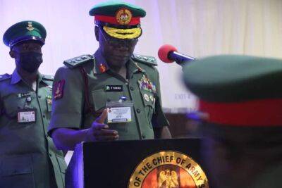 Embrace sports, COAS urges troops - guardian.ng - Nigeria