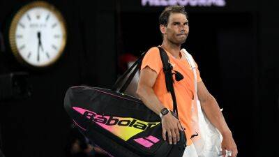 Rafael Nadal Says He Will Be Out Of Action For Six To Eight Weeks Due To Injury