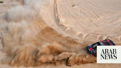 Mattias Ekstrom edges Loeb to take opening Dakar Rally prologue