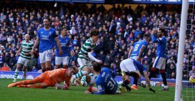 Celtic snatch late equaliser away to Rangers to keep firm hold on Premiership lead