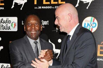 FIFA to ask all countries to name a stadium for Pele: Infantino
