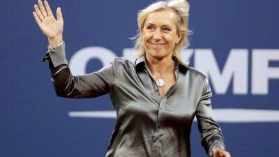 'I'll fight with all I have got': Tennis great Navratilova has throat, breast cancer