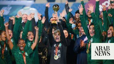 Saudi women triumph in inaugural FIFA friendly soccer tournament