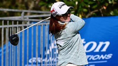 Brooke Henderson - Leona Maguire - Maguire remains in touch at the Tournament of Champions - rte.ie
