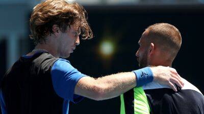 Dan Evans - Andrey Rublev - Holger Rune - Generous Evans slips up with banana gaf as energised Ravel progresses - rte.ie - Russia - Australia