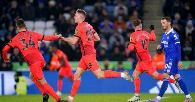 Irish rising star Evan Ferguson nets late equaliser as Brighton steal draw at Leicester