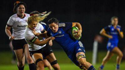 Leinster Rugby - O'Connor hat-trick helps Leinster crush Ulster - rte.ie - India - Jordan - county Ulster