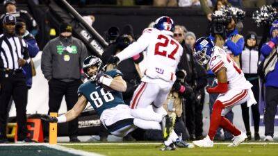 Nick Sirianni - Eagles crush Giants to move closer to Super Bowl - rte.ie - Usa - New York -  New York - San Francisco - county Eagle -  Kansas City -  Jacksonville - Chad