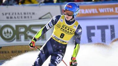 Shiffrin's World Cup record chase still on hold after placing 7th in women's super-G