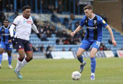 Gillingham manager Neil Harris seeking a defender to replace Elkan Baggott and another striker is also on the wishlist