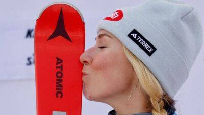 Alpine skiing-Shiffrin full of gratitude after milestone win