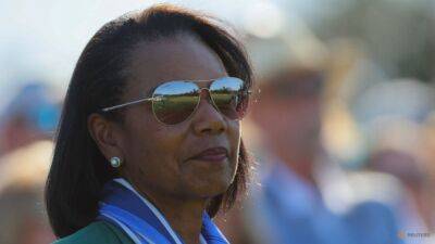 Augusta National - LIV Golf says Condoleezza Rice worked to prevent DOJ probe of PGA Tour - channelnewsasia.com - state California