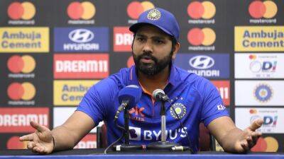 Rohit Sharma Takes Aim At Broadcaster Over "First ODI Hundred In 3 Years" Stat