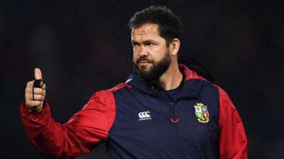 Andy Farrell - Warren Gatland - IRFU would be 'honoured' for Farrell to coach Lions - rte.ie - Britain - Australia - South Africa - Ireland - New Zealand