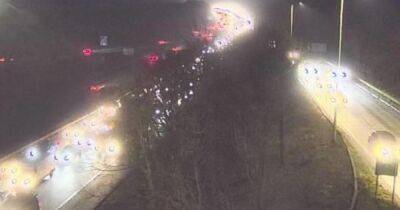 Heavy traffic on M4 after rush-hour crash - live updates