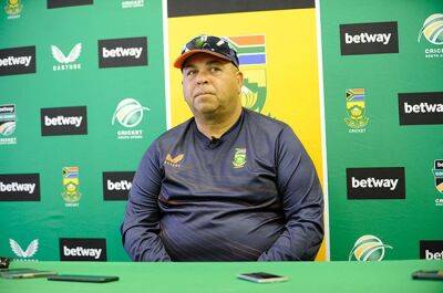 Conrad wants Proteas to play 'aggressive cricket' with World Cup qualification in doubt