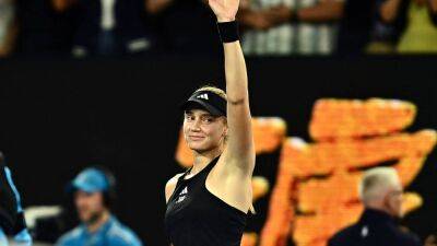 Rybakina marches into Australian Open final after proving too strong for Azarenka