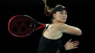Rybakina, Sabalenka to meet in Australian Open women's final