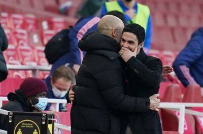 'He is a rival': Guardiola braced for potential spat with old friend Arteta